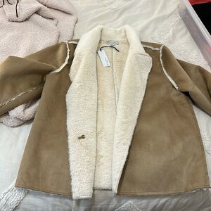 Michael Stars Sherpa lined jacket